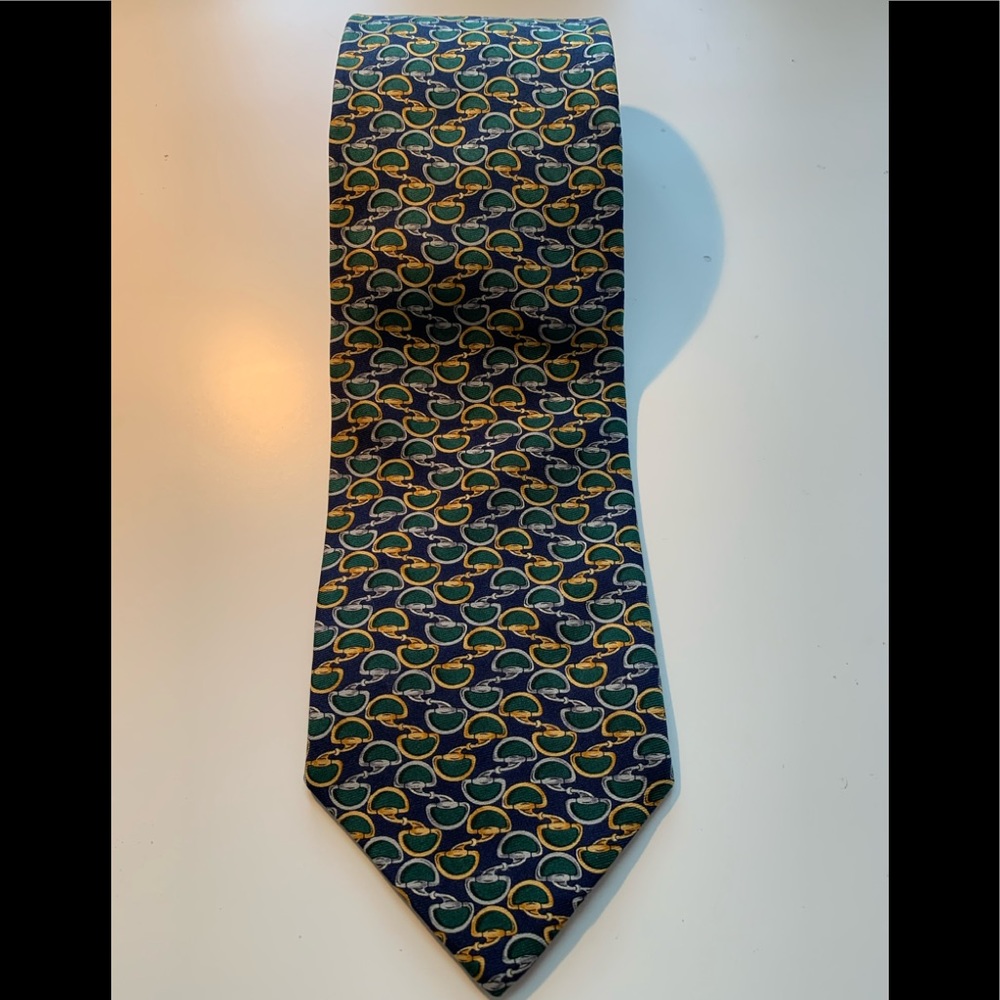 Tie Brooks Brothers 100% Silk Hand Made